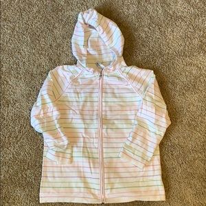 Jones New York light zip up hoodie